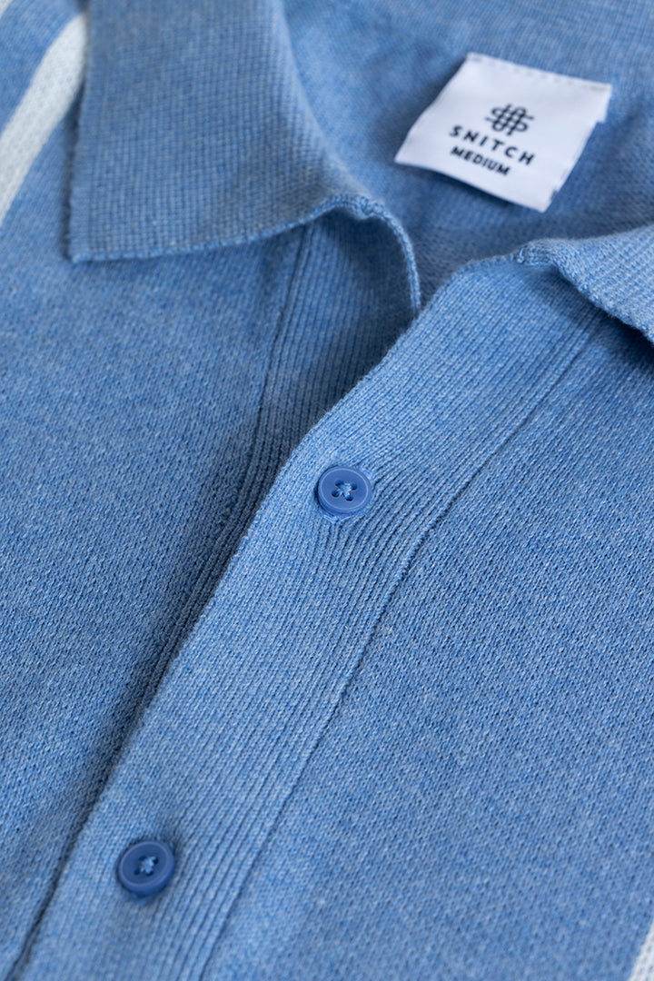 Knitline Blue Shirt