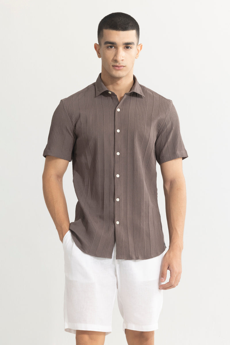AeroMesh Brown Shirt