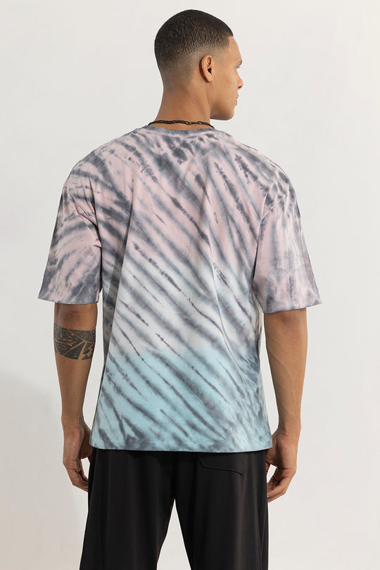 Buy Men's Granite Shade Pink Oversized T-Shirt Online | SNITCH