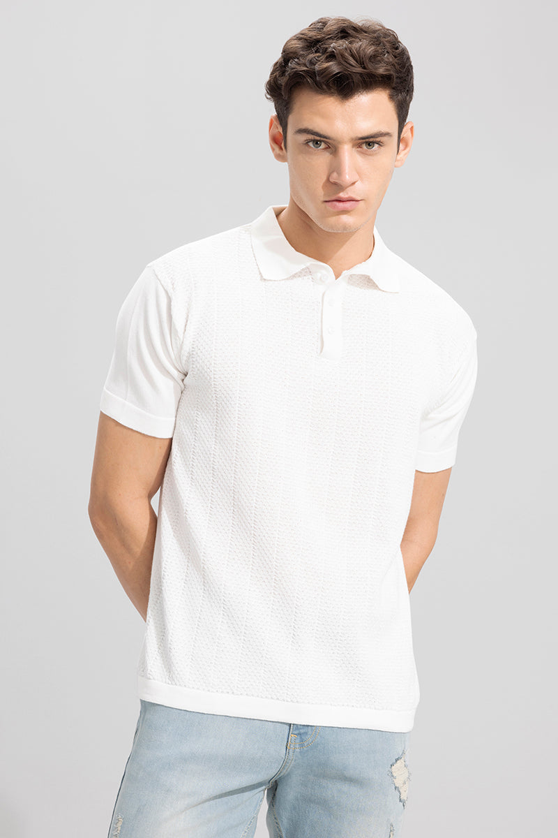 Buy Men s Canyon White Polo T Shirt Online SNITCH