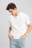 Canyon White Polo T-Shirt