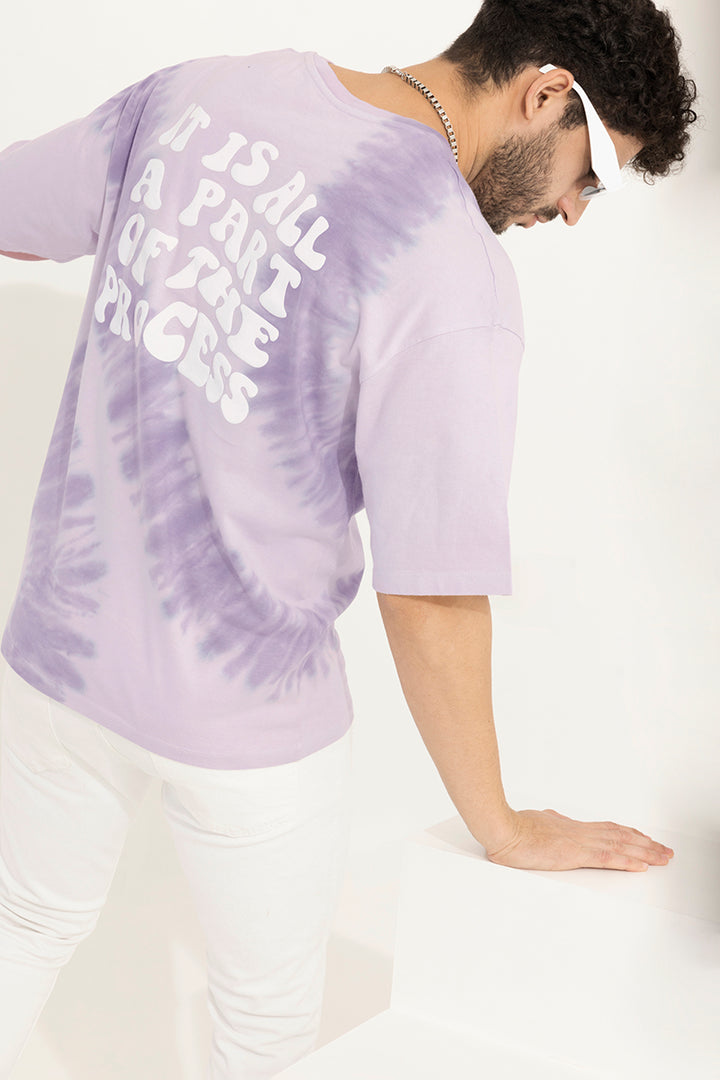 The Process Lavender Oversized T-Shirt