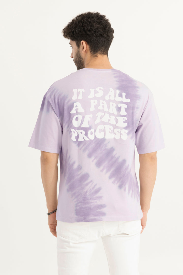 The Process Lavender Oversized T-Shirt