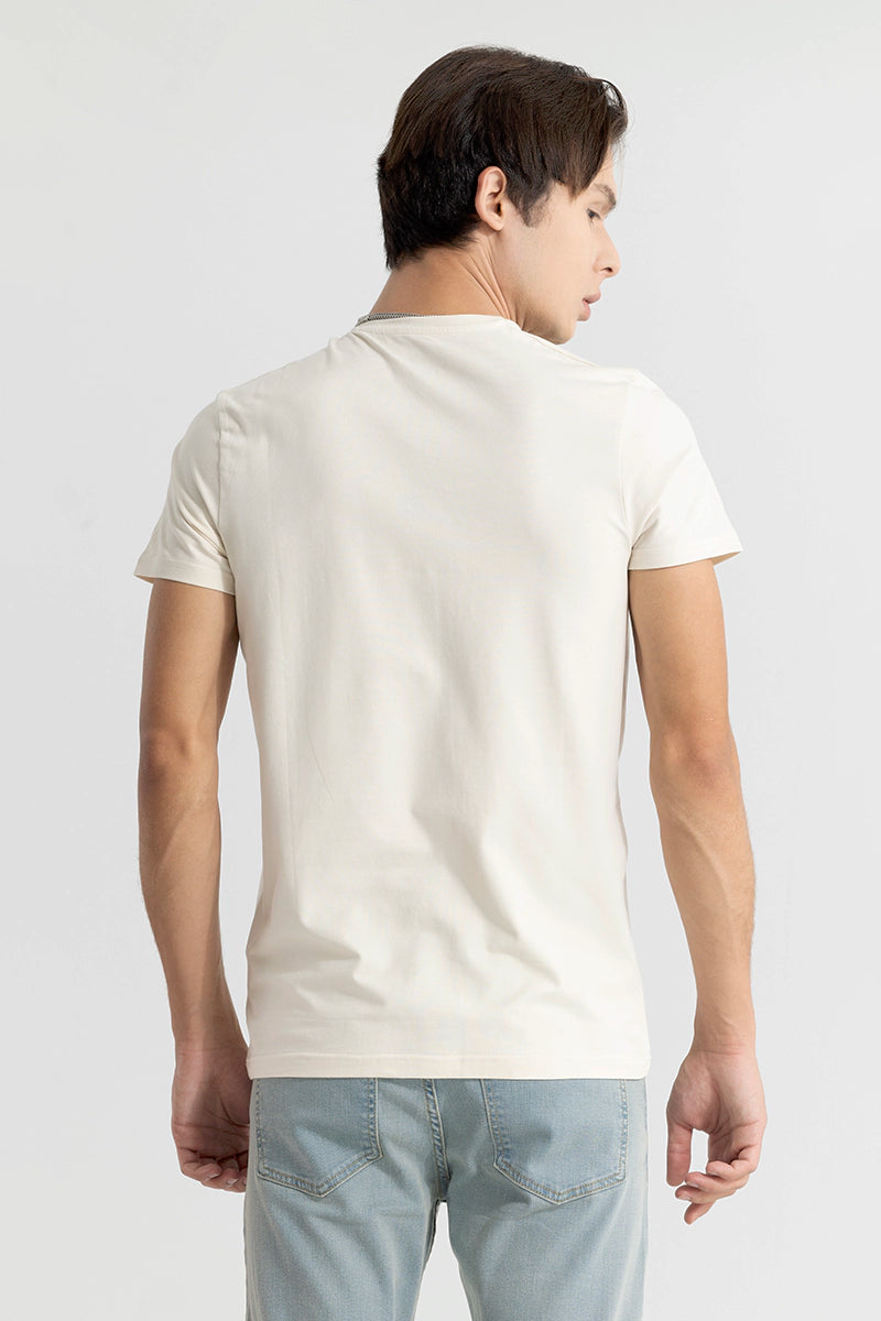 Coaxial Cream T-Shirt