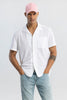 Buzzie White Knitted Shirt
