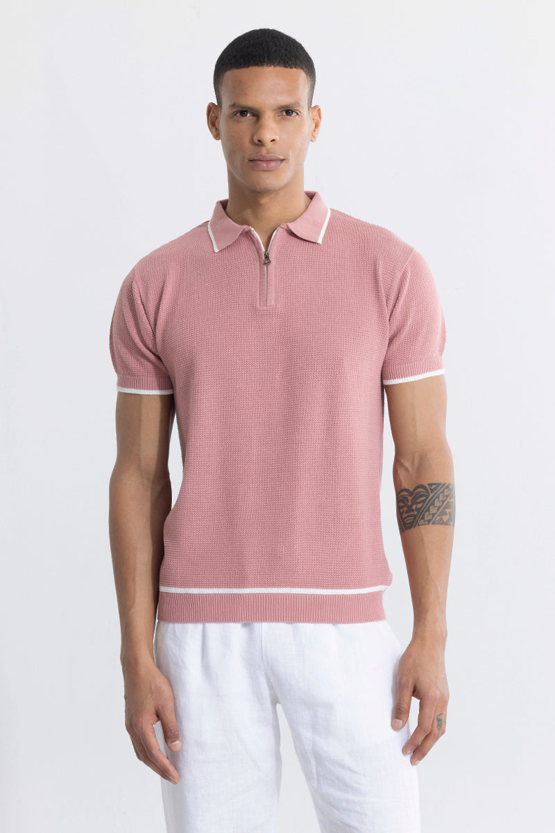 Buy Men s Paladin Pink Polo T Shirt Online SNITCH