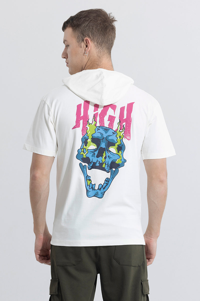 Wild And Reckless White Hoodie