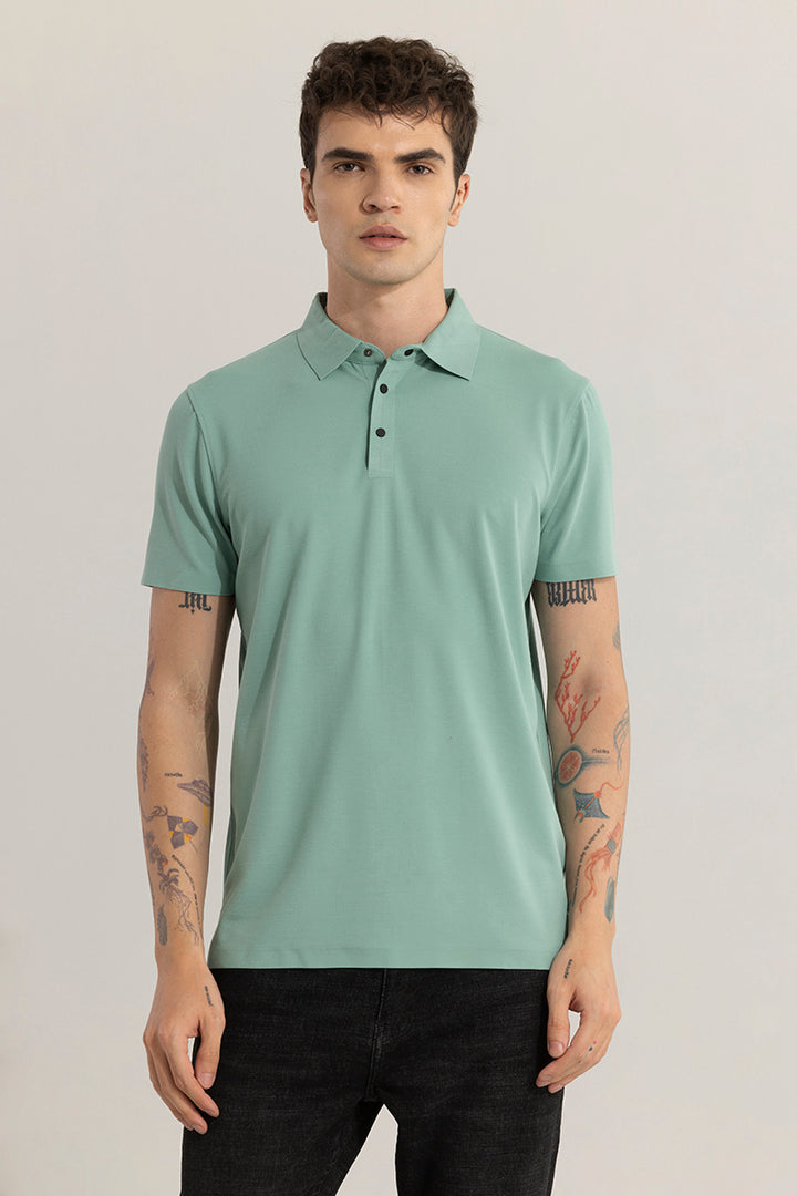 Edward Light Green Polo T-Shirt