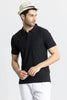 Roller Black Polo T-Shirt