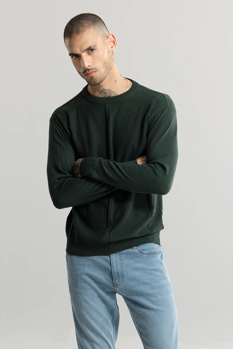 Hygge Green Sweater