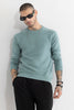 Wabble Line Blue Sweater