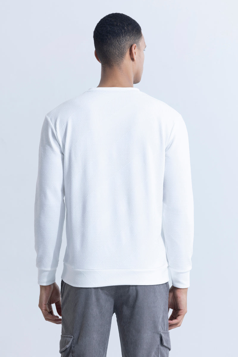 Slasher White Sweatshirt