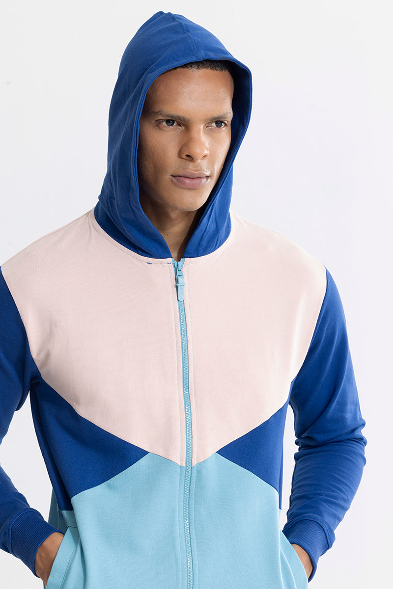 Pink blue white hoodie store