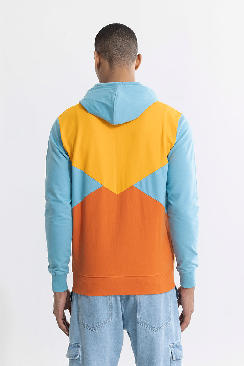 Blue and orange hoodie mens hotsell