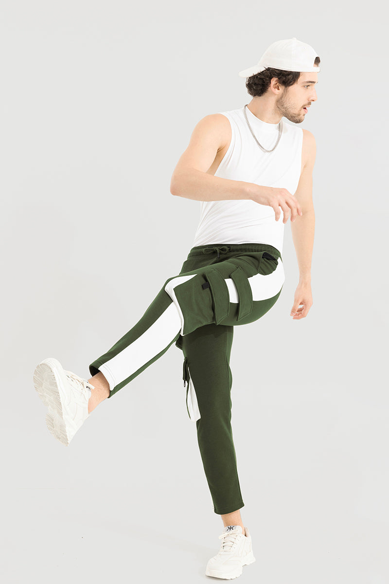 Jean Cargo Rockstar Sushi Pour Femme Taille 30 - Neuf Sans étiquette, Couleur Olive, Coupe Jogger