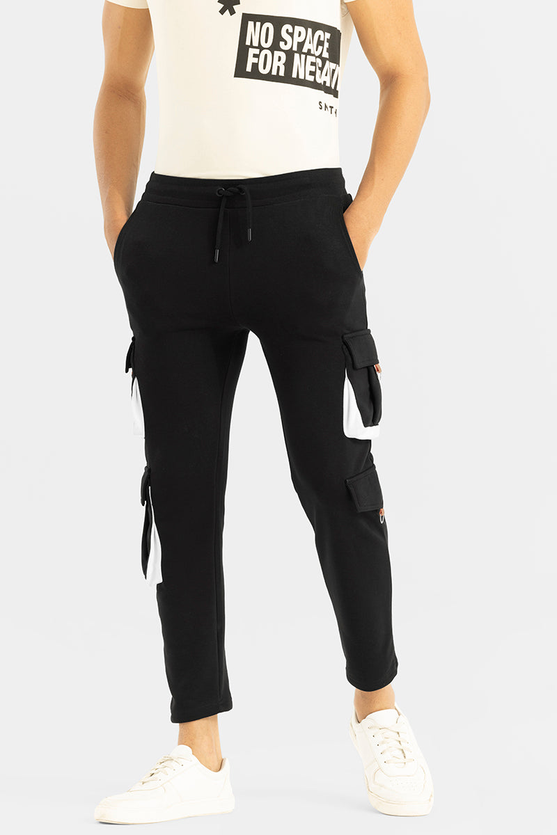 Buy online Black Solid Full Length Track Pant from Sports Wear for Men by  U.s. Polo Assn. for ₹1199 at 20% off | 2024 Limeroad.com