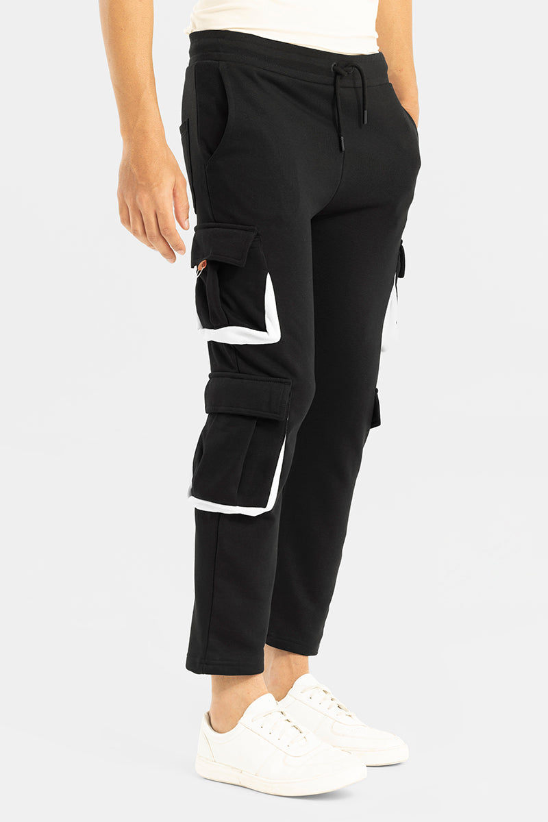 Water-repellent Track Pants - Black/color-block - Ladies | H&M US