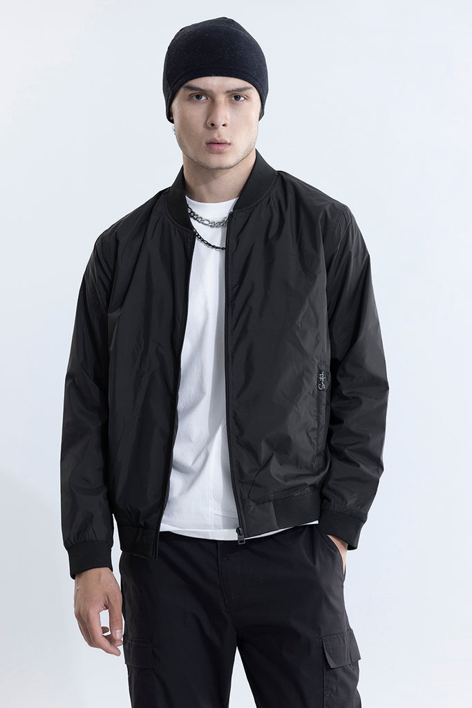 Grey and black clearance bomber jacket