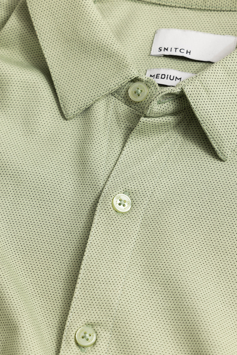 Buy Men's Flexile Green Shirt Online | SNITCH