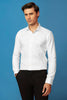 Mini Self Check White Giza Cotton Shirt
