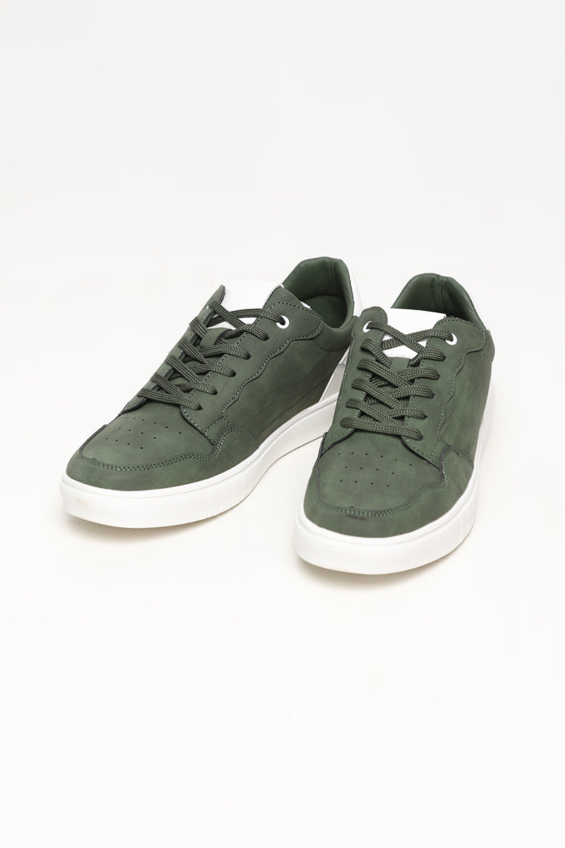 Military Green Low Top Sneaker