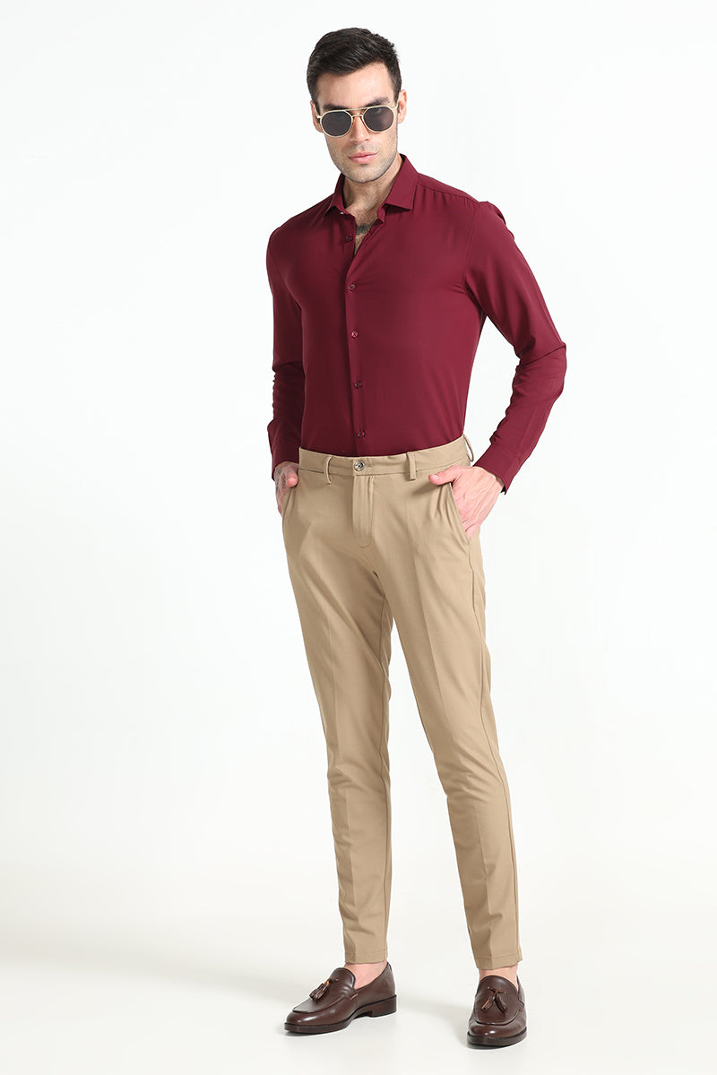 Buy Red Shirts for Men by CODE BY LIFESTYLE Online | Ajio.com