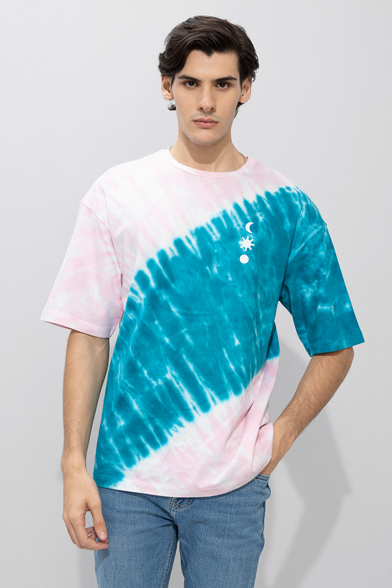 Intersection Pink Oversized T-Shirt