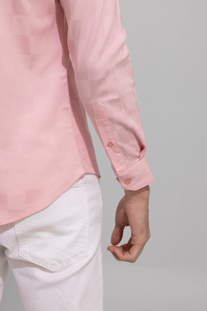 Self Square Pink Shirt