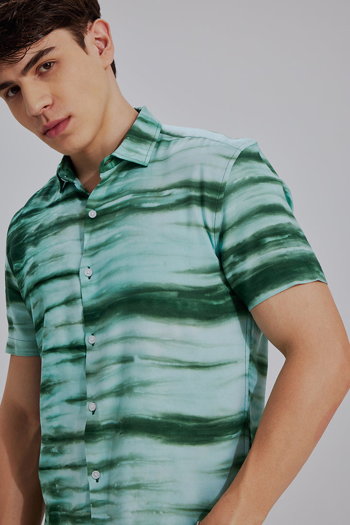TieDye Sea Green Shirt