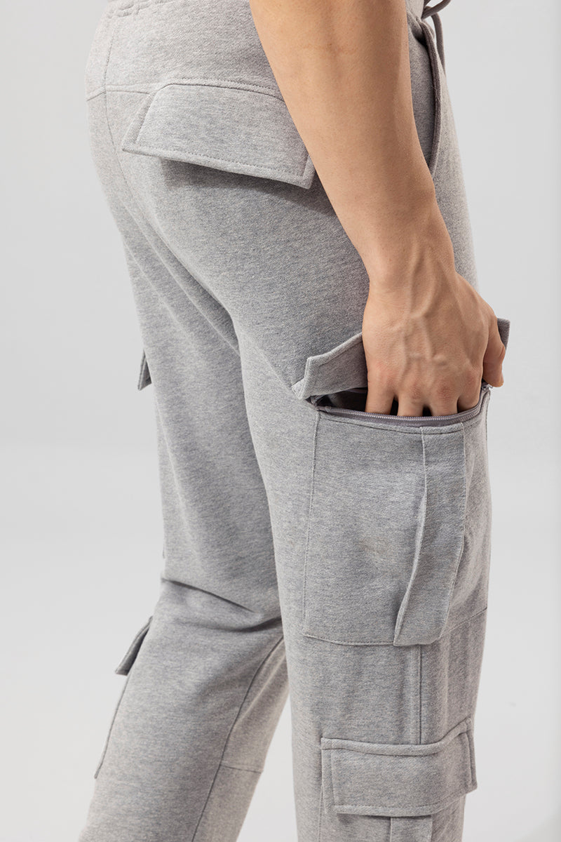 Baggy grey joggers 2025 men