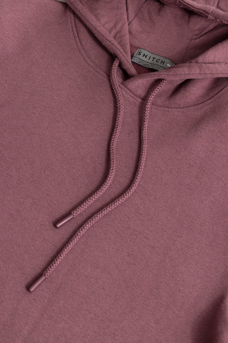 Mens mauve hoodie Clearance
