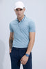 Seamless Blue Polo T-Shirt