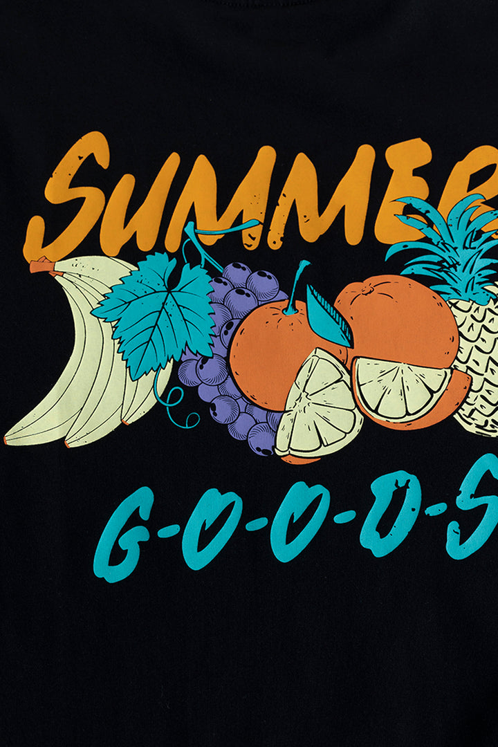 Summer Goods Black Oversized T-shirt