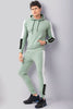 Teal Green Cut & Sew Co-Ords Jogsuit - SNITCH