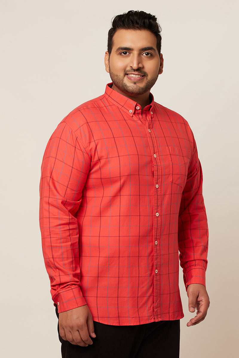 Red store box shirt