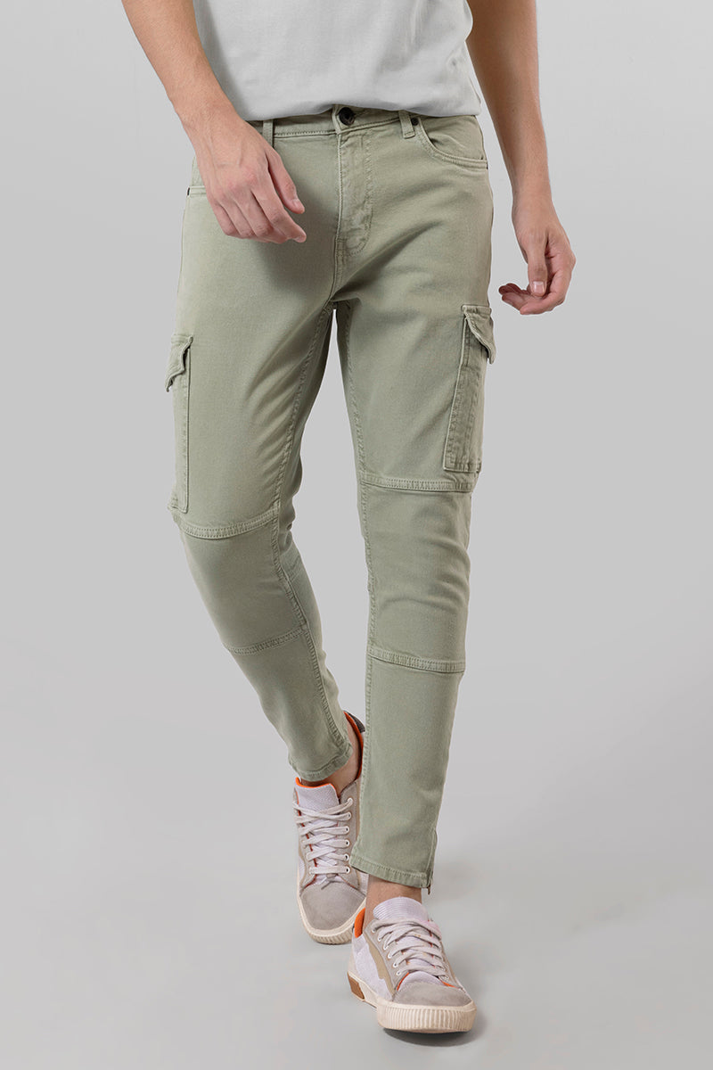 Hardy Green Cargo Jeans