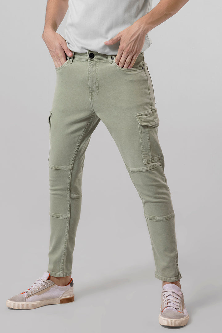 Hardy Green Cargo Jeans