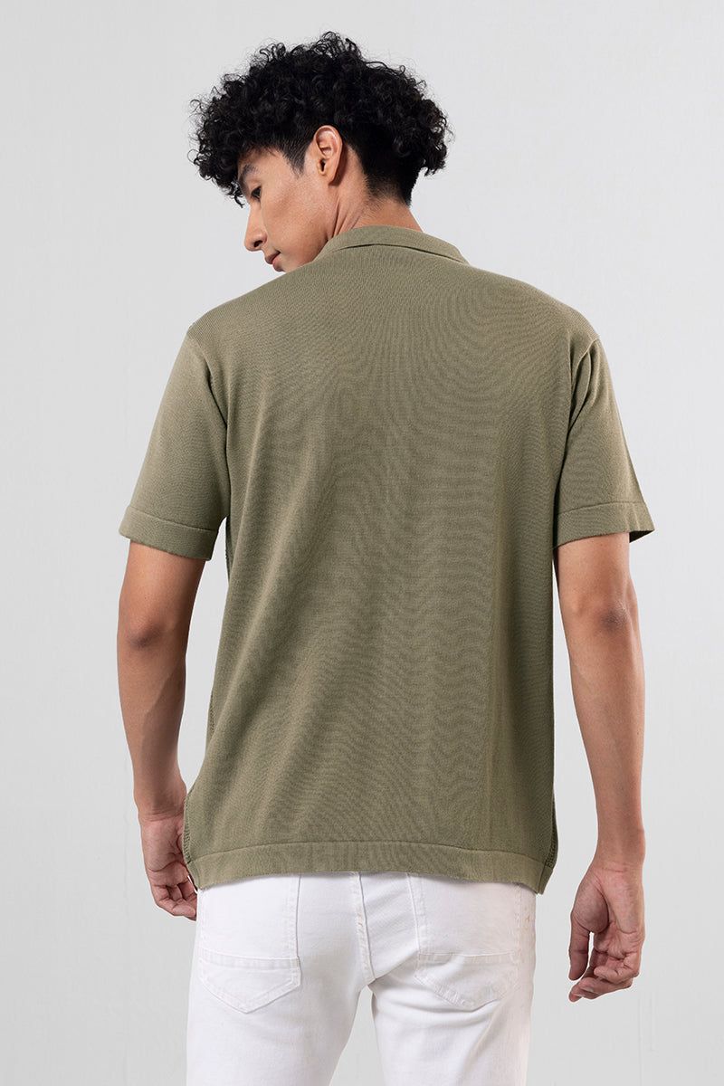 Elliot Knit Green Shirt
