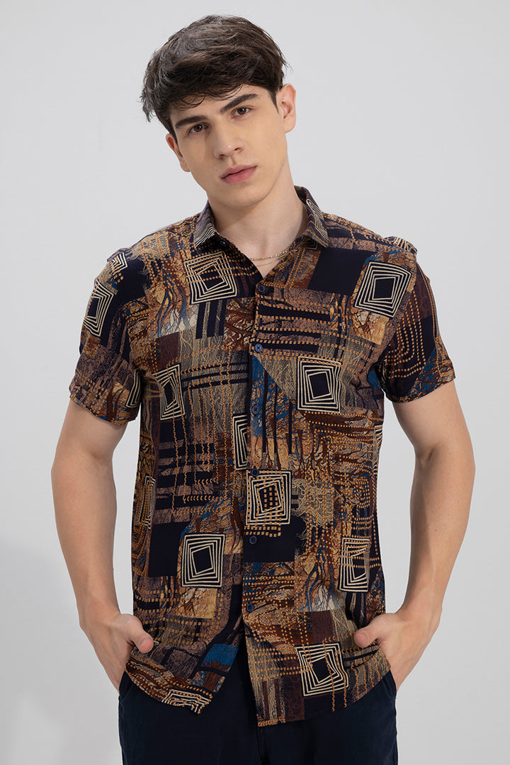 Hypro Square Brown Shirt