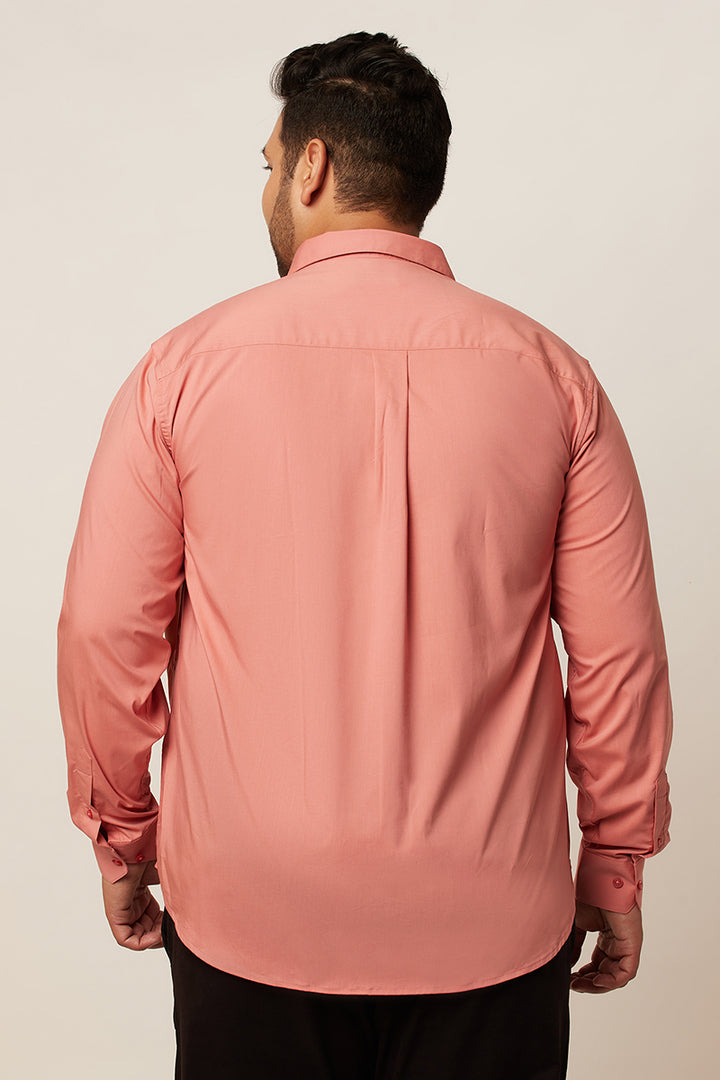 Glimmer Peach Shirt - SNITCH