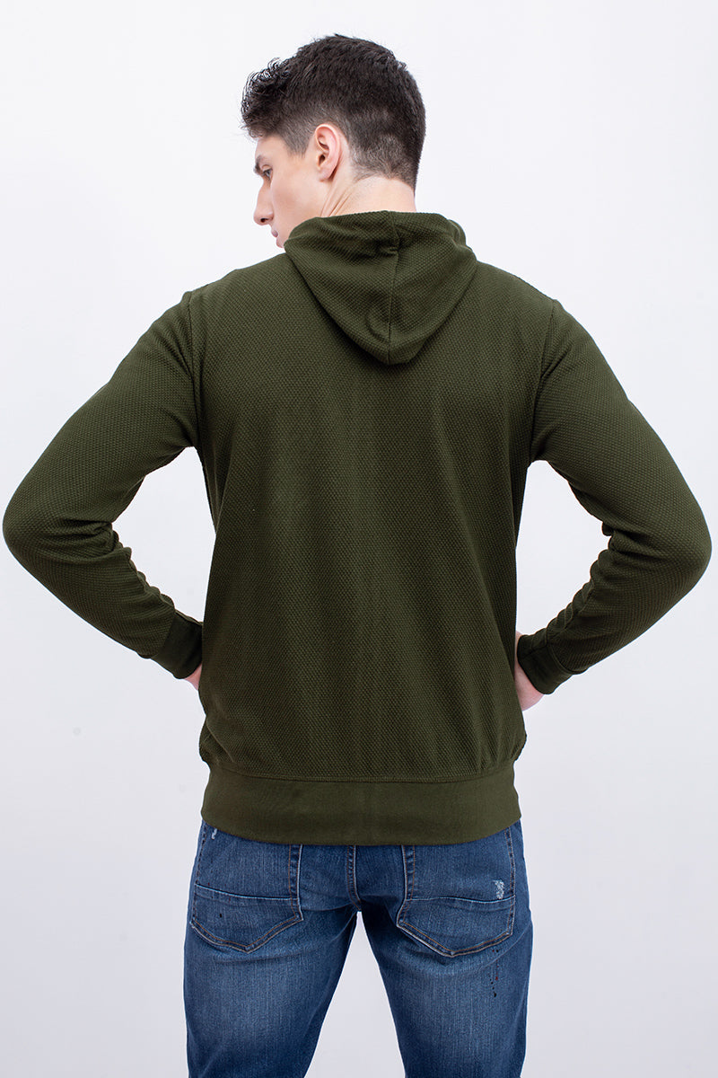 Popcorn jacket pullover store