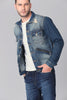 Blue Vintage Denim Jacket - SNITCH