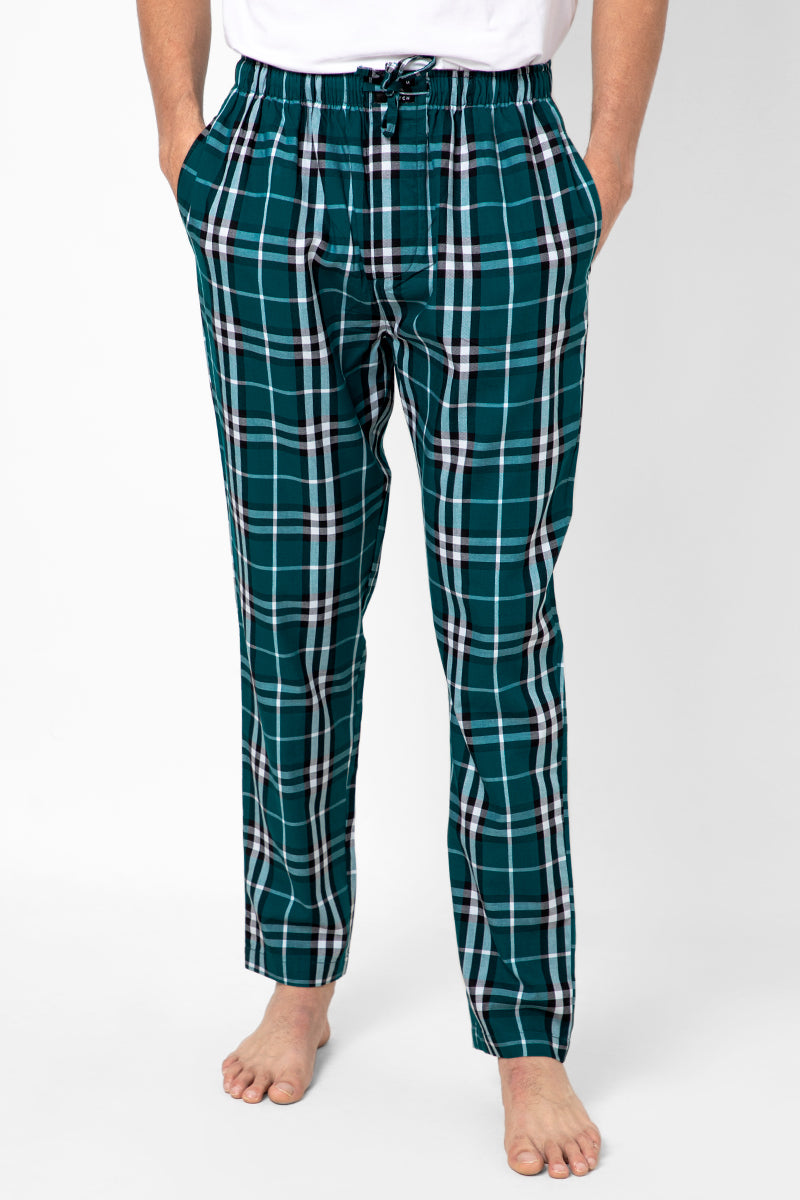 80's Check Green Pyjama - SNITCH