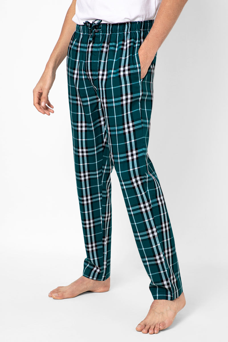 80's Check Green Pyjama - SNITCH