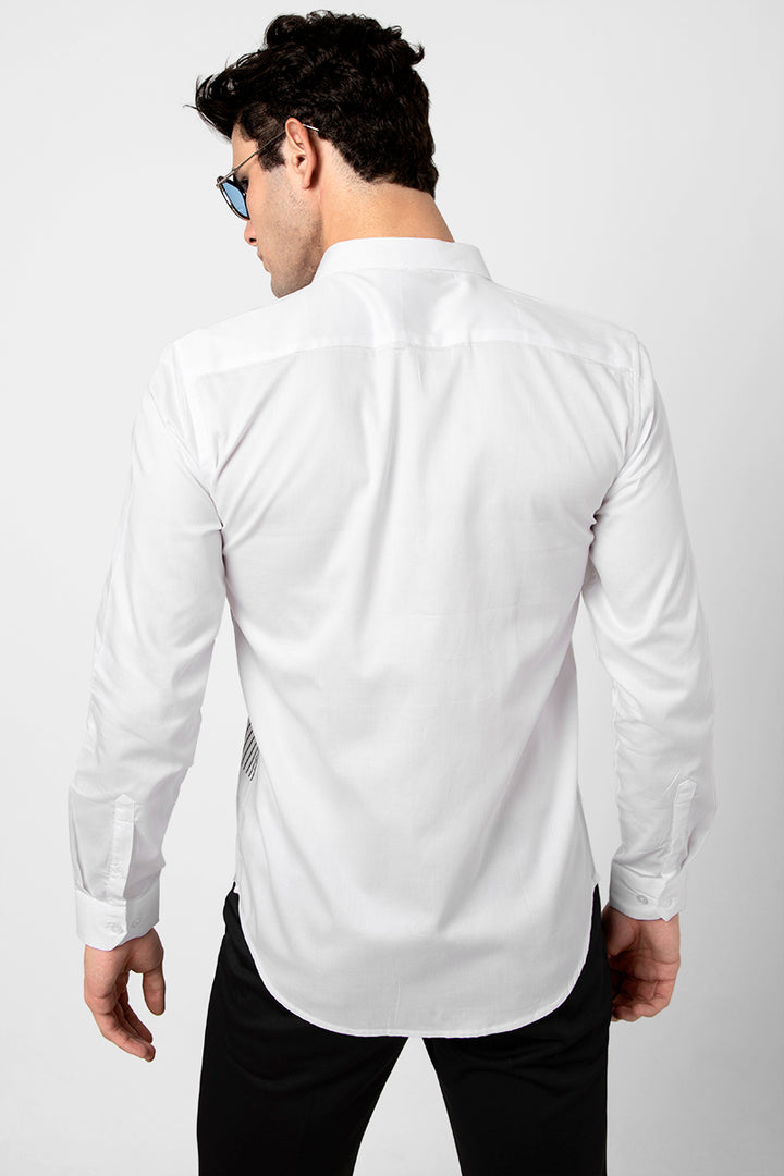 Delusion White Shirt - SNITCH