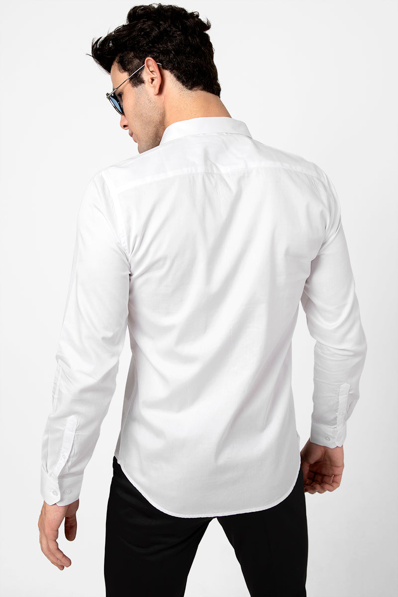 Tranquile White Shirt - SNITCH