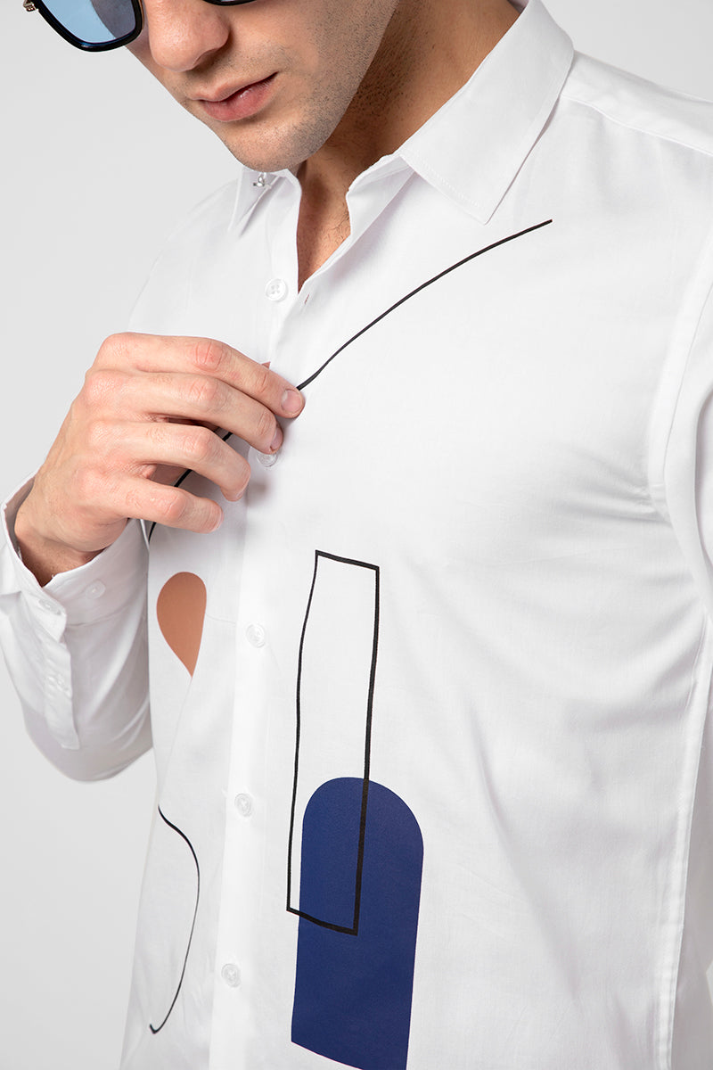 Miro White Shirt - SNITCH