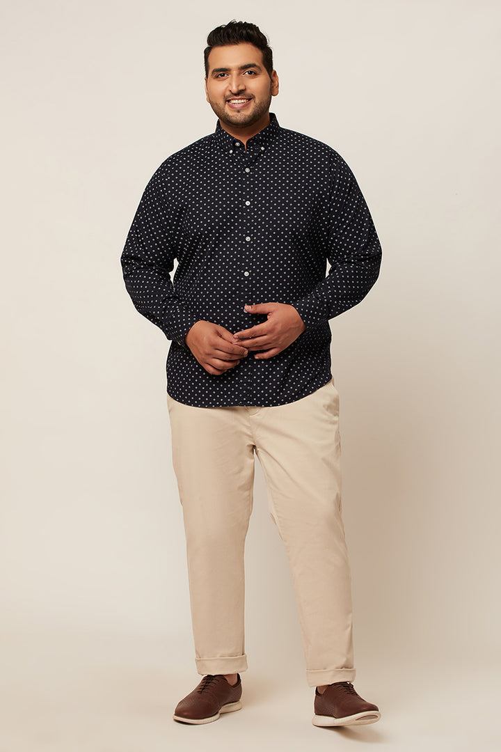 Coco Floral Navy Shirt - SNITCH