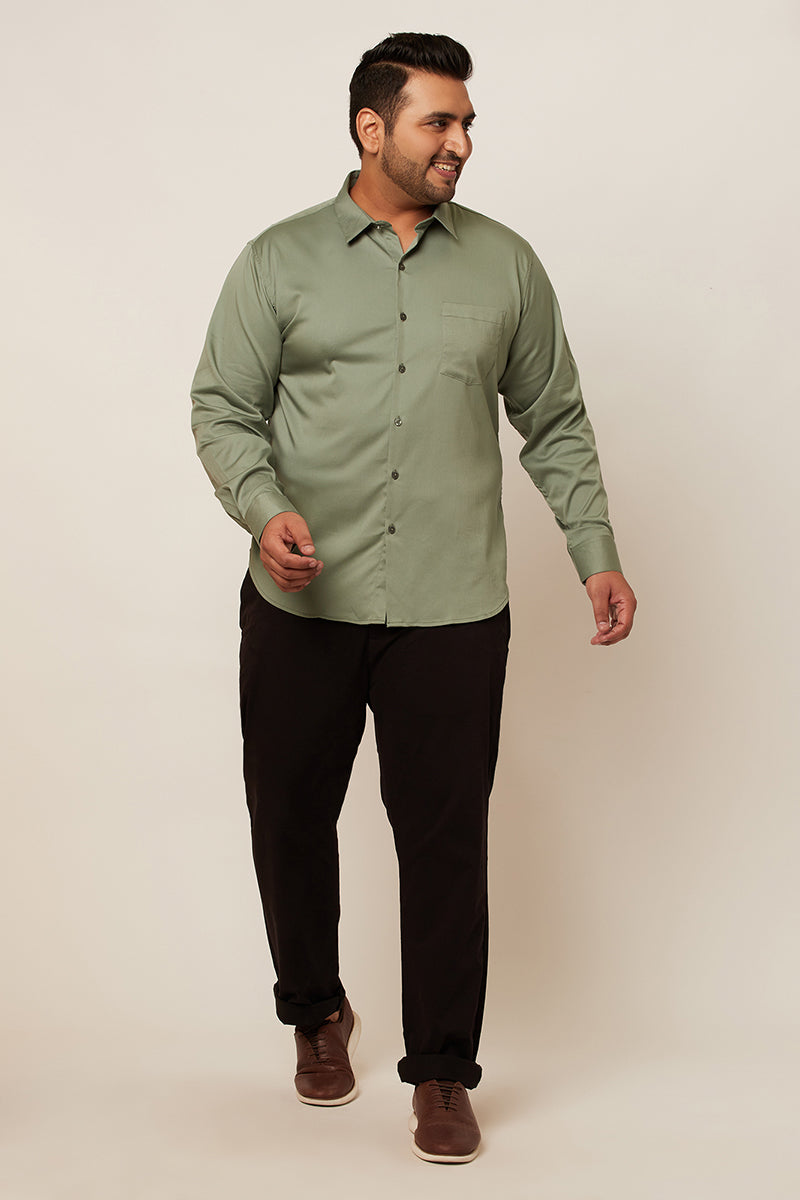Sheen Mint Green Shirt - SNITCH