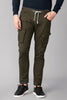 Dark Brown Cargo Pant - SNITCH